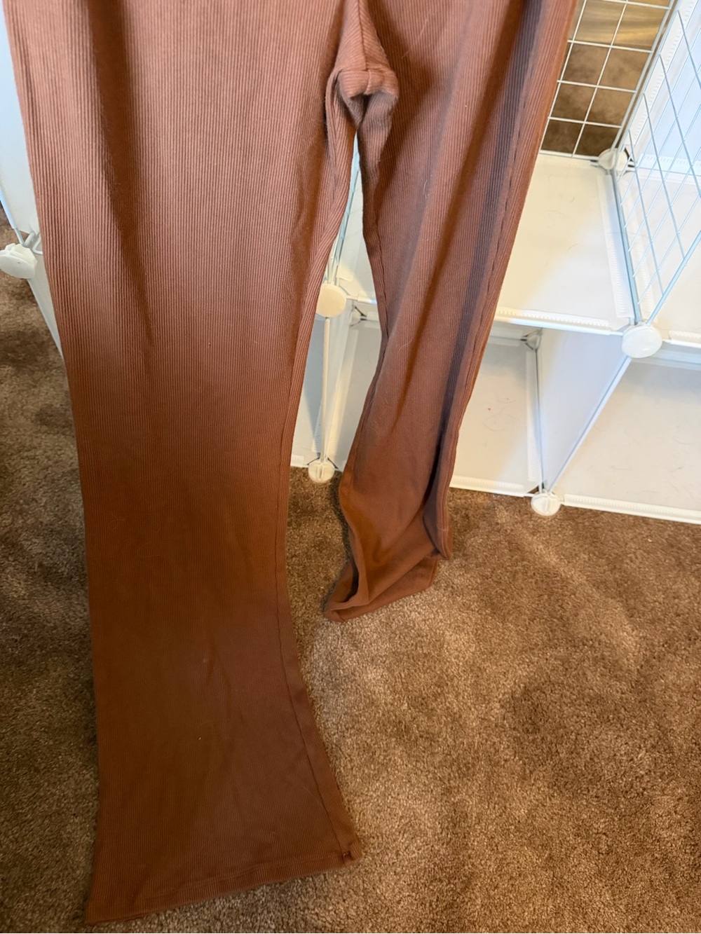 aerie Rust-Brown Spaghetti-Strap Jumpsuit - Picture 2 of 4